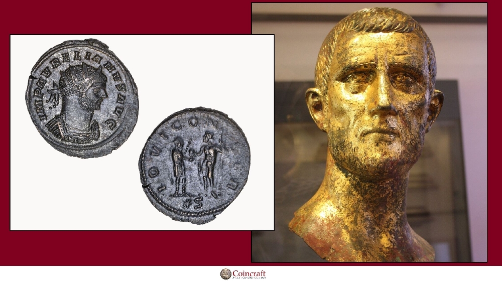 Antoninianus Featuring Aurelian - Coincraft
